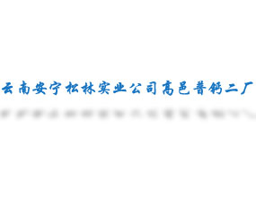 云南安寧松林實業(yè)公司高邑普鈣二廠
