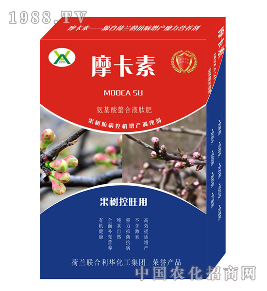 果樹控旺專用氨基酸螯合液肽肥-摩卡素-強(qiáng)芯國(guó)際