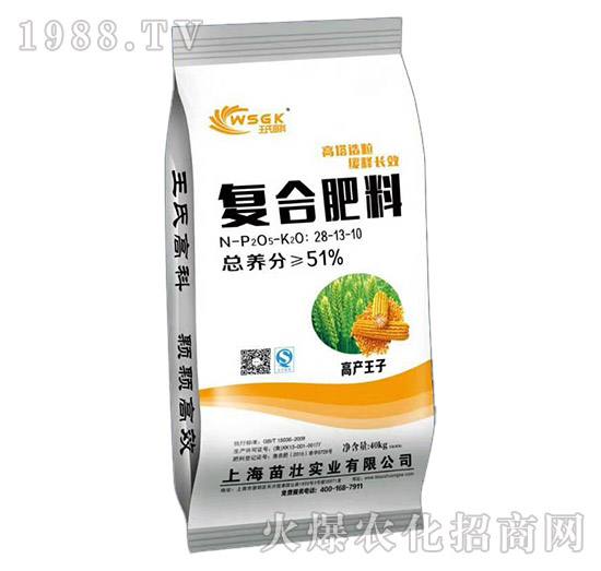 復(fù)合肥料28-13-10-苗壯實(shí)業(yè)