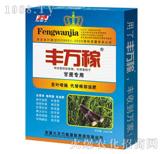 甘蔗專用肥-抗病增粗提糖增粗營(yíng)養(yǎng)液-豐萬(wàn)稼