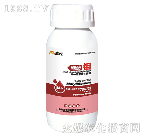 單一元素液體肥料-糖醇鉬-富農