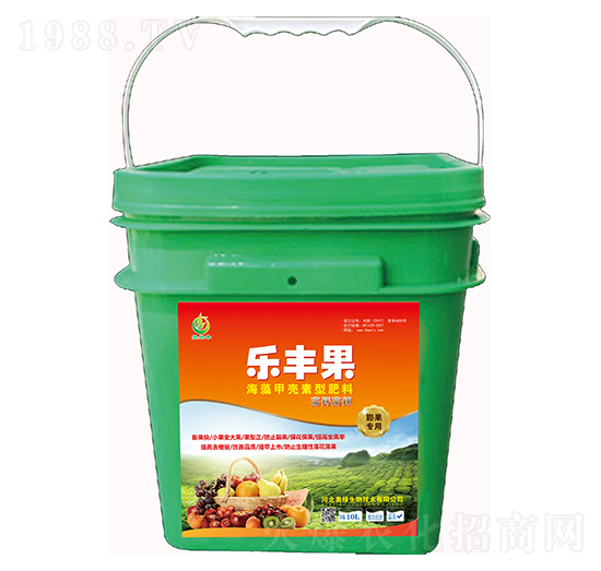 高鈣高鉀海藻甲殼素型肥料-樂(lè)豐果-奧綠生物