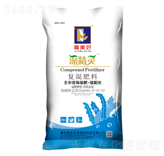 復混肥料17-17-17-藻精靈-嘉美好