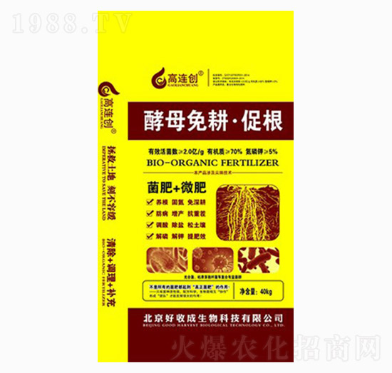 酵母免耕促根菌肥-高連創(chuàng)-好收成