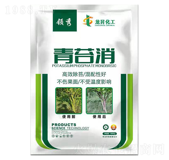 柑橘果樹除青苔專用 青苔消 福來生物