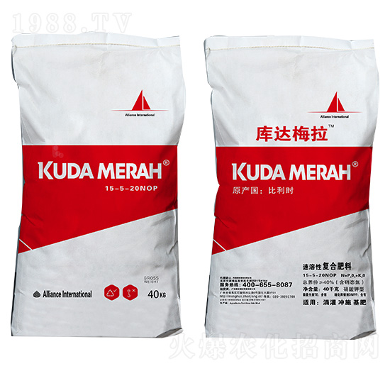 進口速溶性復合肥料15-5-20NOP 庫達梅拉