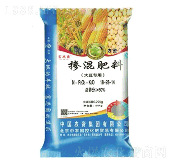 大豆專(zhuān)用型摻混18-28-14 富思爾肥業(yè)