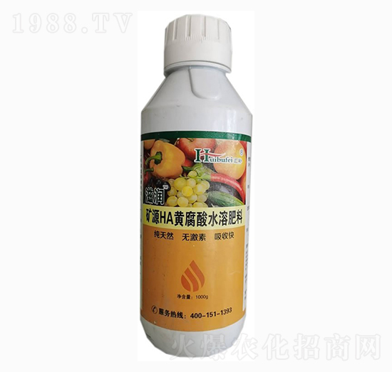礦源HA黃腐酸水溶肥-滋潤-金大地