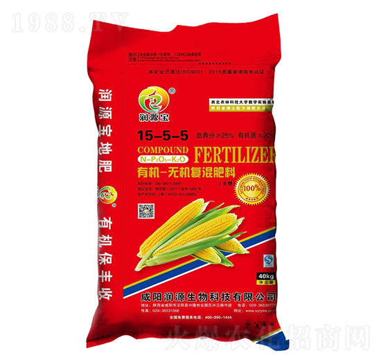 有機無機復(fù)混肥料15-5-5-潤源寶-潤源生物