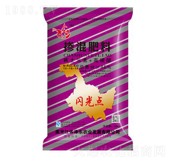45%摻混肥料12-18-15-閃光點-澤樂