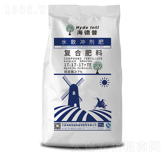 復(fù)合肥料17-17-17+TE-海德普-西洋實(shí)業(yè)