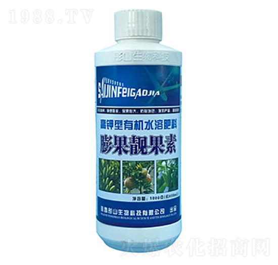 高鉀型有機水溶肥-膨果靚果素-彤山生物