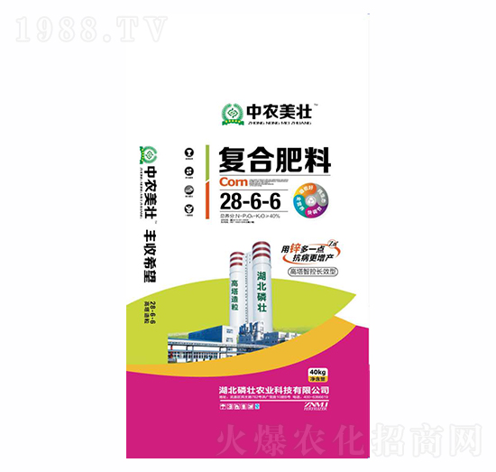 40kg復(fù)合肥料28-6-6-中農(nóng)美壯