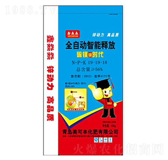 全自動智能釋放控釋肥19-19-18-美可豐