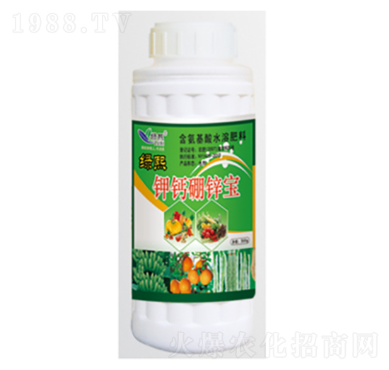 鉀鈣硼鋅寶-綠熙-威士萊德