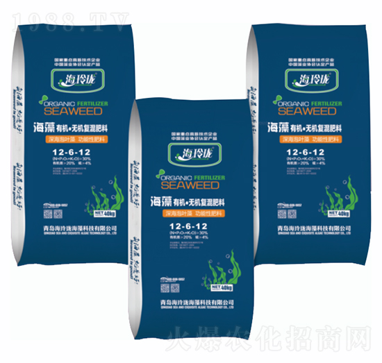 海藻有機(jī)·無機(jī)復(fù)混肥料12-6-12-海玲瓏
