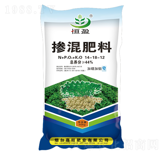 花生專用摻混肥料-14-18-12-嘉旺