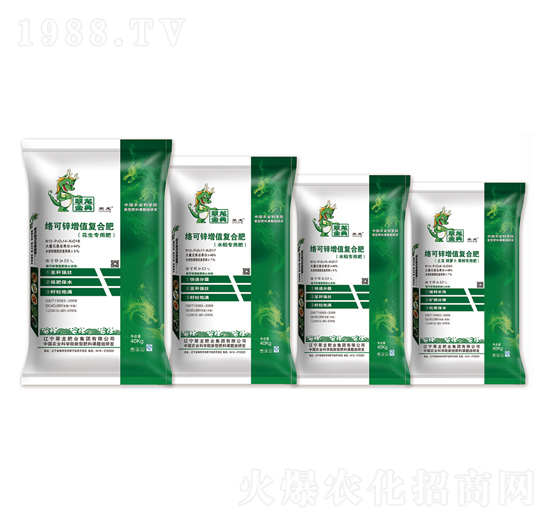 翠龍絡(luò)可鋅花生、水稻、大豆專用增值肥-雙馬-翠龍肥業(yè)