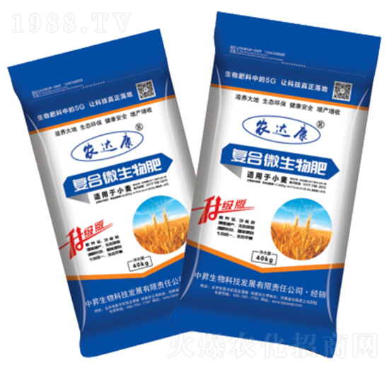 小麥適用復合微生物肥-農達康-中昇生物