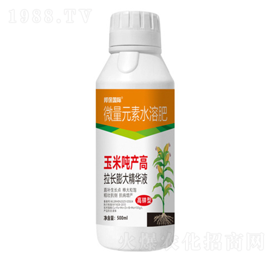 高鋅型拉長(zhǎng)膨大精華液-玉米噸產(chǎn)高-邦保國(guó)際