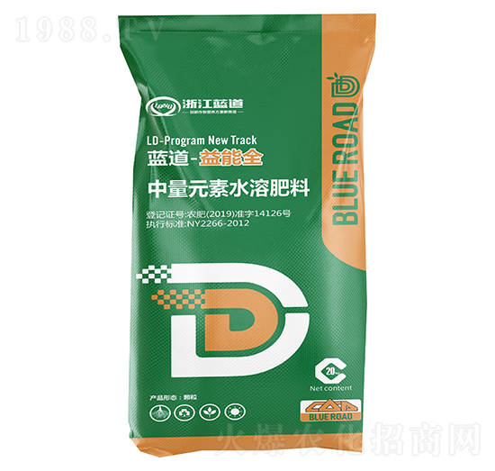 中量元素水溶肥料-益能全-藍(lán)道