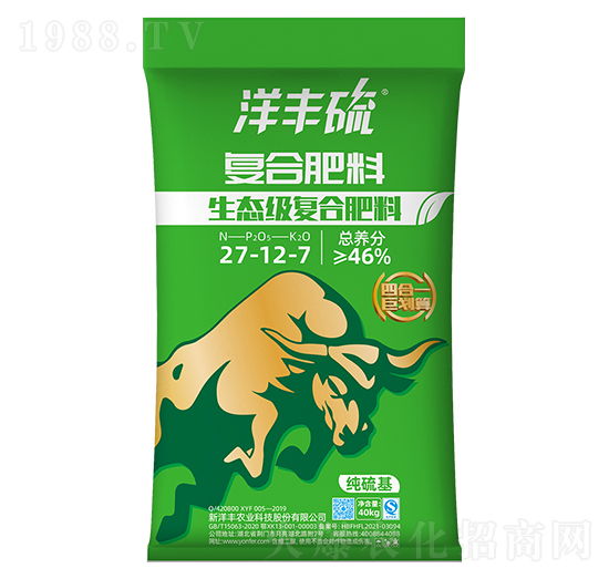 生態(tài)級復(fù)合肥料27-12-7-洋豐硫
