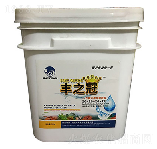大量元素水溶肥20-20-20+TE-豐之冠-金凱陽(yáng)
