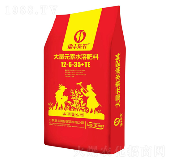 大量元素水溶肥12-6-35+TE-地豐樂農(nóng)-惠華國際