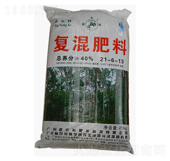 復混肥料21-6-13-新農(nóng)科生物