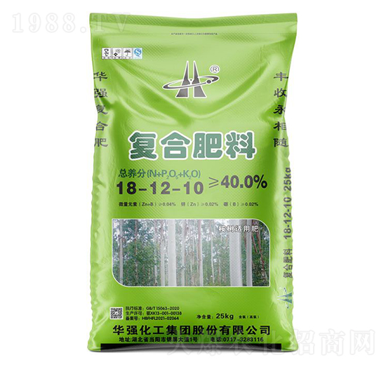 桉樹適用復(fù)合肥料18-12-10-余華強-華強化工集團