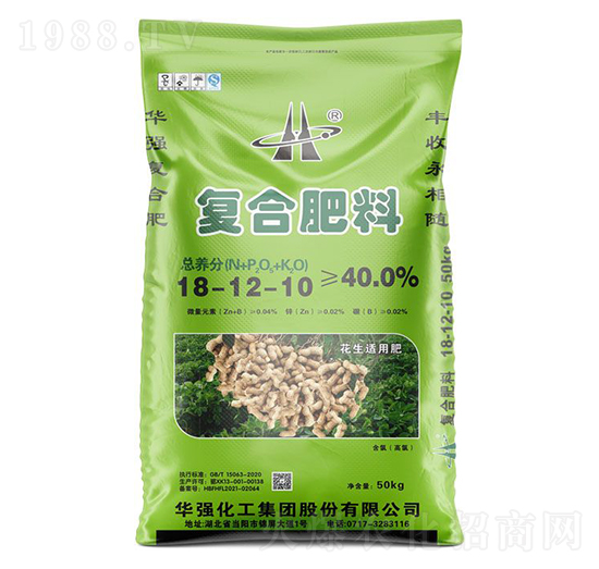花生適用復(fù)合肥料18-12-10-余華強(qiáng)-華強(qiáng)化工集團(tuán)
