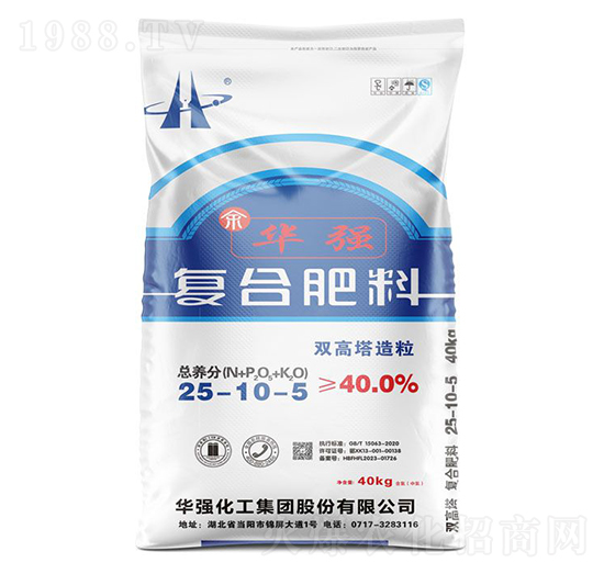 雙高塔造粒復(fù)合肥料25-10-5-余華強-華強化工集團(tuán)