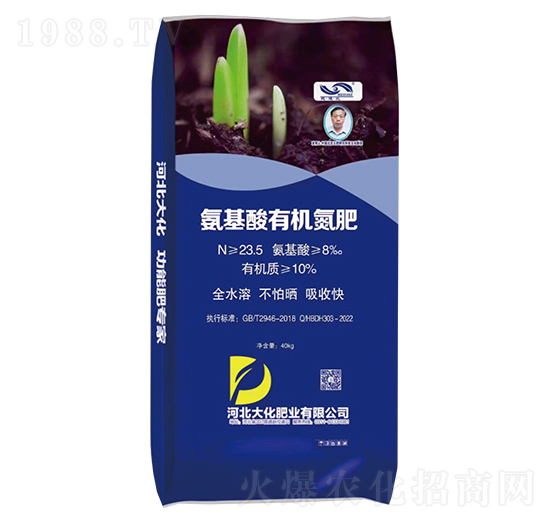 40kg氨基酸有機氮肥-大化肥業(yè)