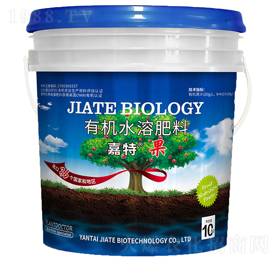 有機水溶肥料-嘉特·果-嘉特生物