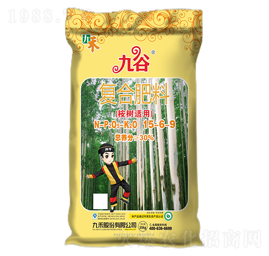 桉樹適用復合肥料15-6-9-九谷-九禾