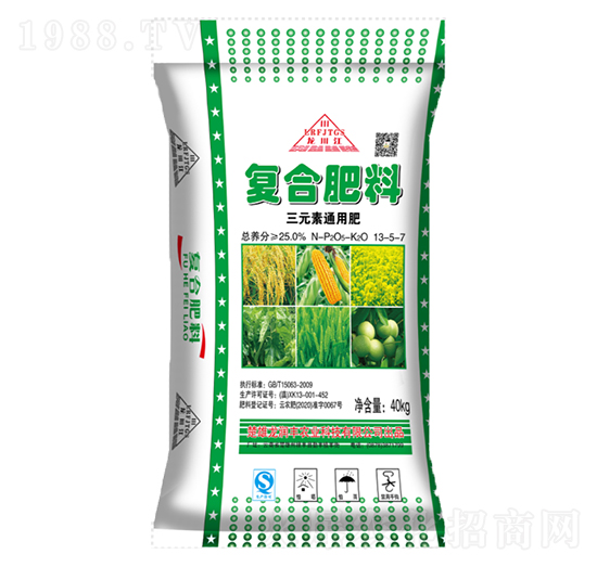 三元素通用復(fù)合肥料13-5-7-龍潤(rùn)豐