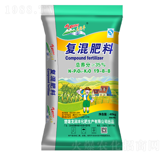 復(fù)混肥料19-8-8-龍潤(rùn)豐