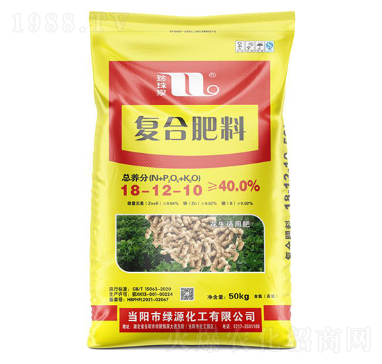 花生適用復合肥料18-12-10-珍珠泉-華強化工集團