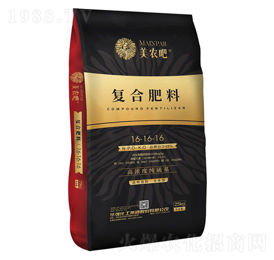 高濃度純硫基復(fù)合肥料16-16-16-美農(nóng)吧-華強化工集團