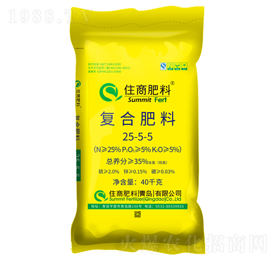 氯化鉀型復(fù)合肥料25-5-5-住商肥料