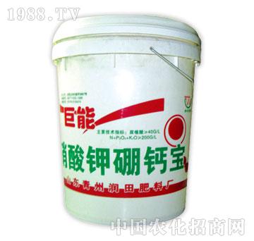 潤田-巨能硝酸鉀硼鈣寶