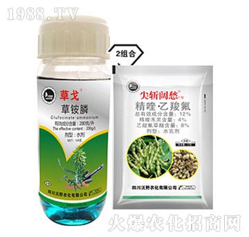 草甘膦+精喹·乙羥氟-尖斬闊愁3號套裝-中迅