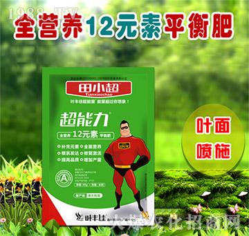 全營(yíng)養(yǎng)12元素平衡肥-田小超超能力
