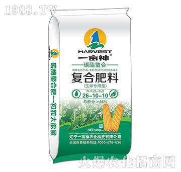 玉米專用碳酶螯合復合肥26-10-10-一畝神