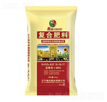 硫酸鉀葵花專用緩釋復合肥料15-16-17-施壯肥業(yè)