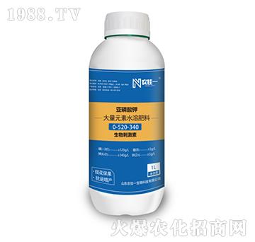 1L大量元素水溶肥料0-520-340-亞磷酸鉀-農(nóng)佳一