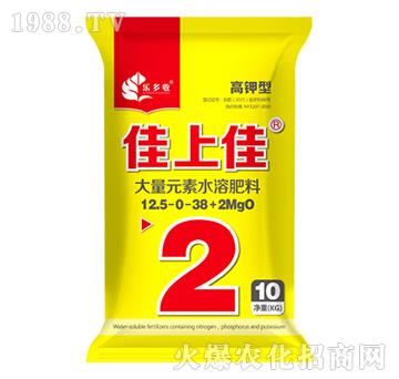 大量元素水溶肥料12.5-0-38+2MgO-佳上佳2-樂多收
