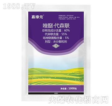 60%唑醚·代森聯(lián)（1000克）-嘉綠元