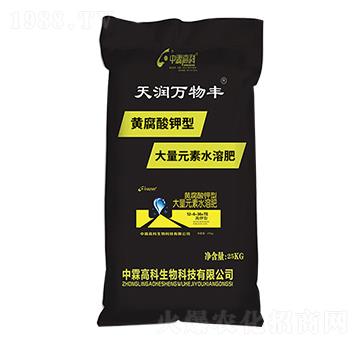 黃腐酸鉀型大量元素水溶肥12-6-36+TE-天潤(rùn)萬物豐-中霖高科