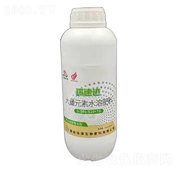 大量元素水溶肥料0-380-520+TE-瑞速達-農之友